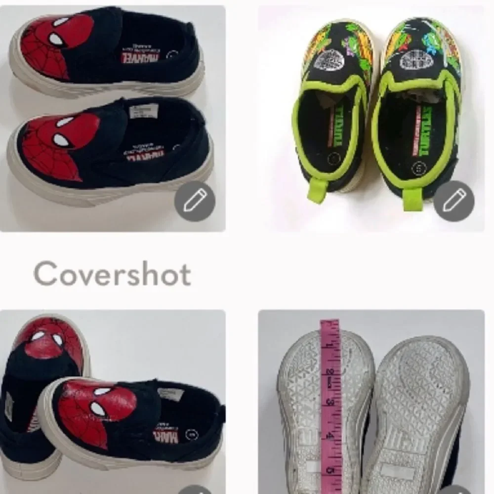 Kid’s Two Pair Shoes Size 2